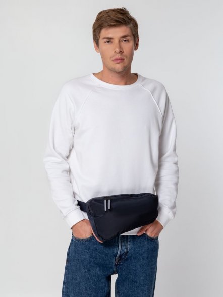 Поясная сумка coolStuff, кобальт (темно-синяя) 