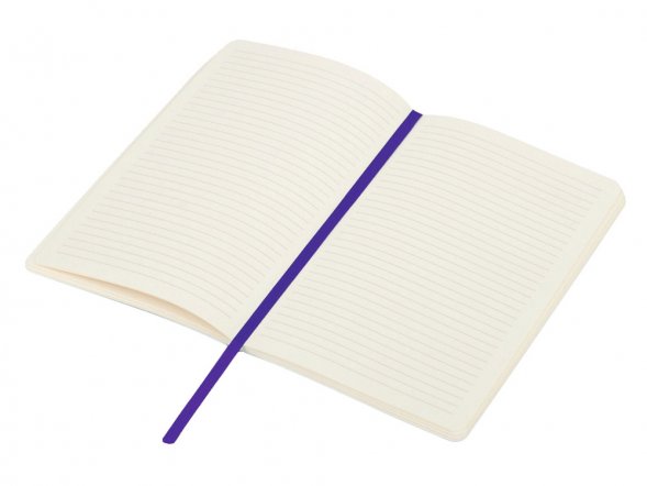 Блокнот Softy 2.0, гибкая обложка A5, 80 листов, синий 