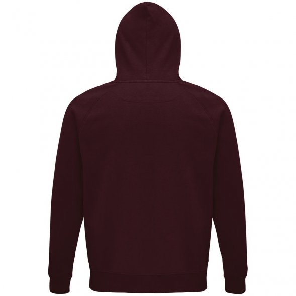 Толстовка унисекс Stellar, бордовая 