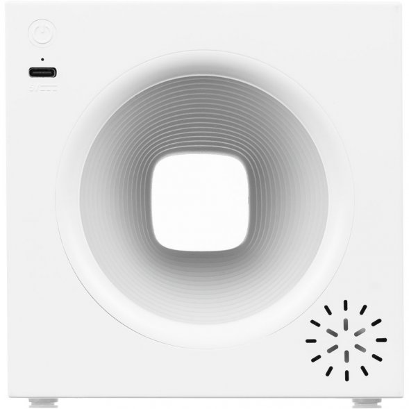 Bluetooth-колонка с подсветкой Volumetric, белая 