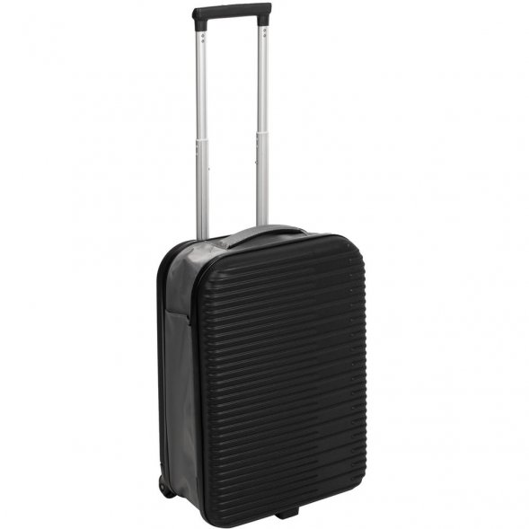 Чемодан Bonfold, черный с серым 