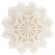 Свеча Snowflame 1, белая, 8 см 