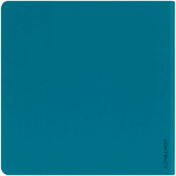 Блокнот Charm, бирюзовый 