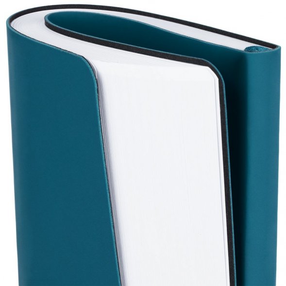 Блокнот Charm, бирюзовый 