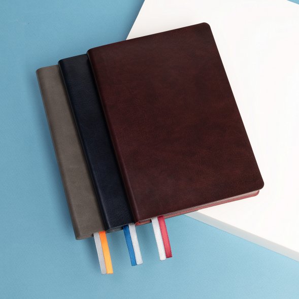 Ежедневник Voyage недатированный, серый 