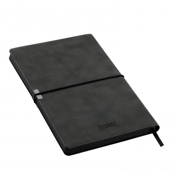 Ежедневник In Velour недатированный, черный 