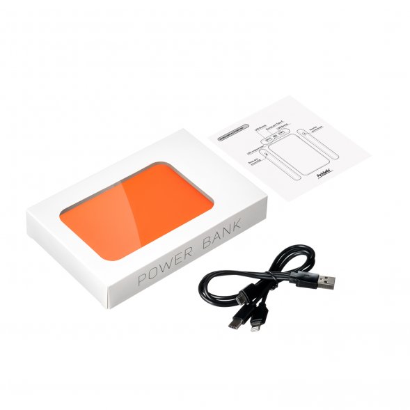 Внешний аккумулятор Elari 5000 mAh, оранжевый 