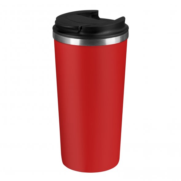 Термокружка вакуумная Palermo, красная 