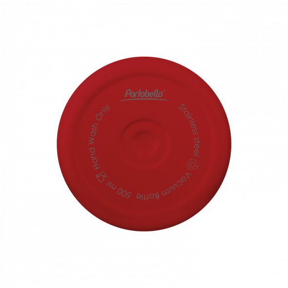 Термокружка вакуумная Palermo, красная 