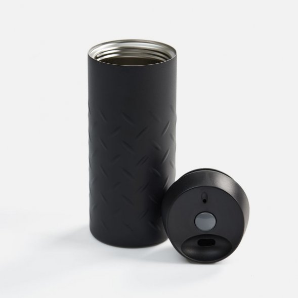 Термостакан Hard Work, черный 