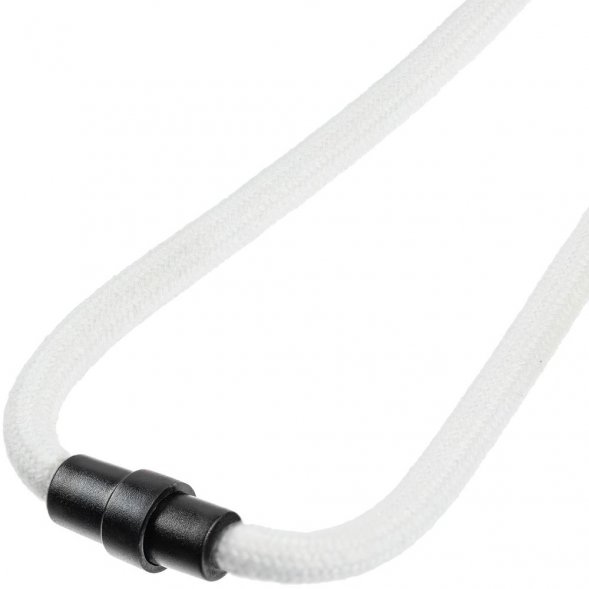 Шнурок для бейджа Tube Wood, белый 
