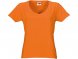 Футболка Heavy Super Club женская с V-образным вырезом, оранжевый 