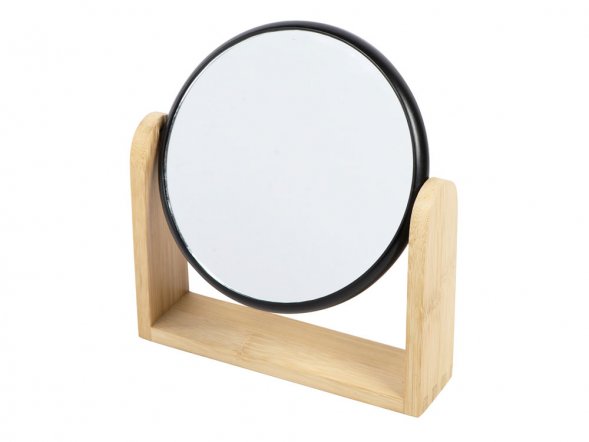 Зеркало из бамбука Black Mirror, черный 