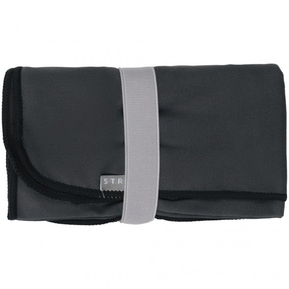 Спортивное полотенце Vigo Medium, темно-серое (графит) 