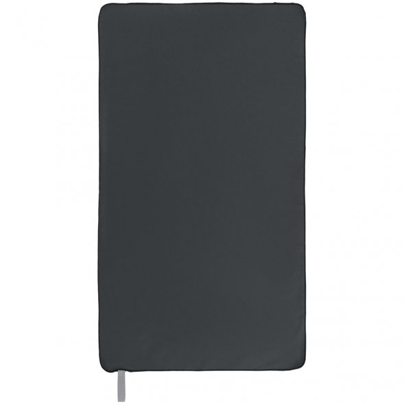 Спортивное полотенце Vigo Medium, темно-серое (графит) 