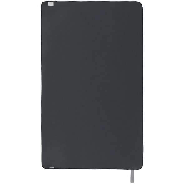 Спортивное полотенце Vigo Medium, темно-серое (графит) 