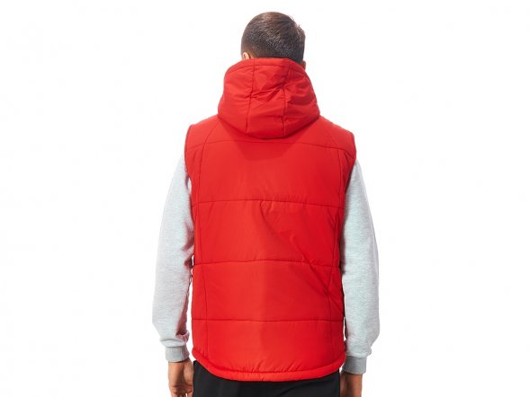 Жилет Vigour мужской, красный/стальной 