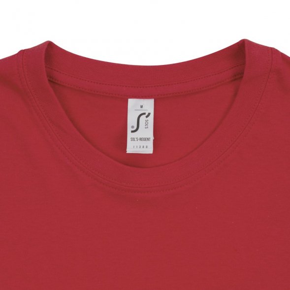 Футболка унисекс Regent 150, вишнево-красная 