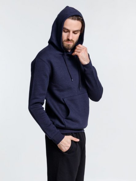 Худи унисекс Phoenix, темно-синее 