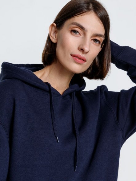 Худи унисекс Phoenix, темно-синее 