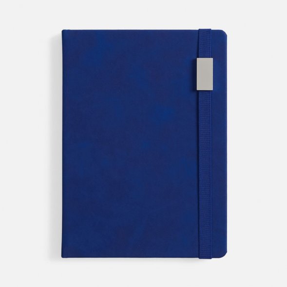 Ежедневник Urban Metal, недатированный, ярко-синий 