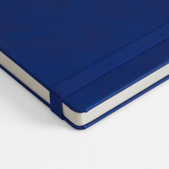 Ежедневник Urban Metal, недатированный, ярко-синий 