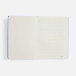 Ежедневник Urban Metal, недатированный, ярко-синий