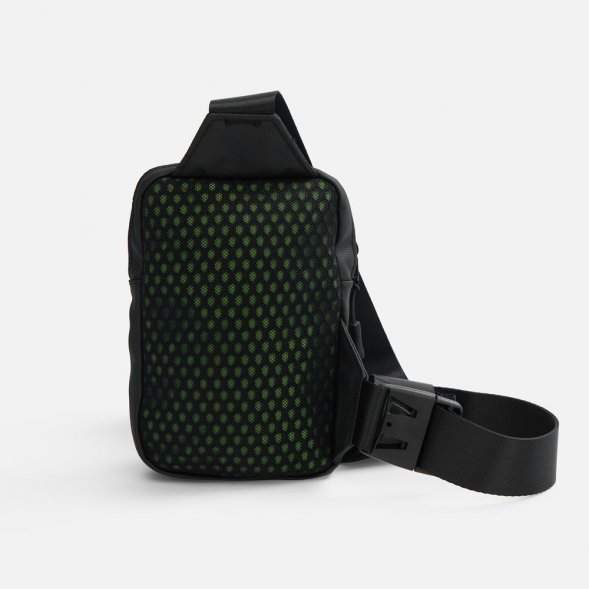 Спортивная кросс-боди сумка UrbanHike, черная 