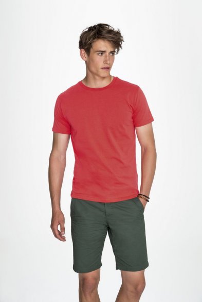 Футболка мужская Marvin, серый меланж 