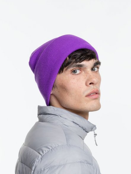 Шапка Urban Flow, ярко-фиолетовая 