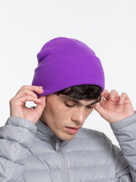 Шапка Urban Flow, ярко-фиолетовая 