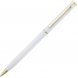 Ручка шариковая Hotel Gold, ver.2, глянцевая белая 