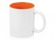 Кружка Gain 320мл, белый/оранжевый 