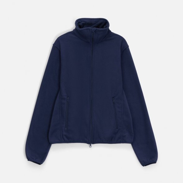 Куртка флисовая унисекс Ben Mac, темно-синяя 