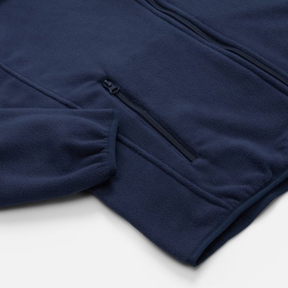 Куртка флисовая унисекс Ben Mac, темно-синяя 