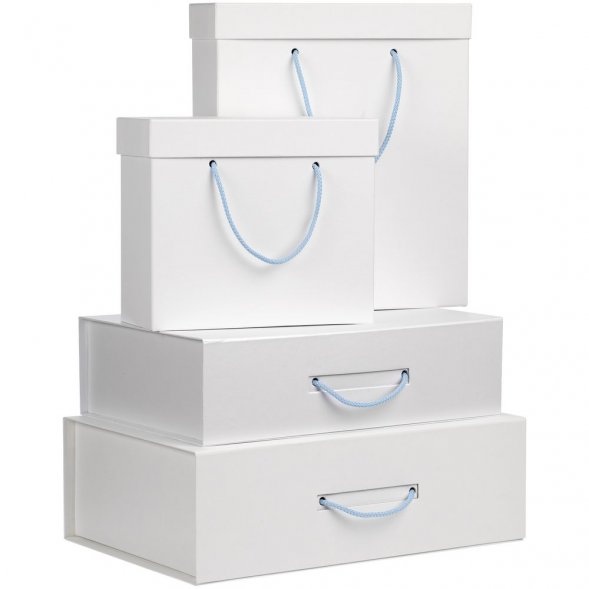 Ручка Corda для коробки M, голубая 