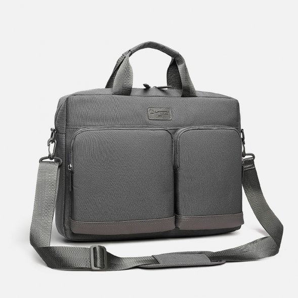 Сумка для ноутбука L255, темно-серая 