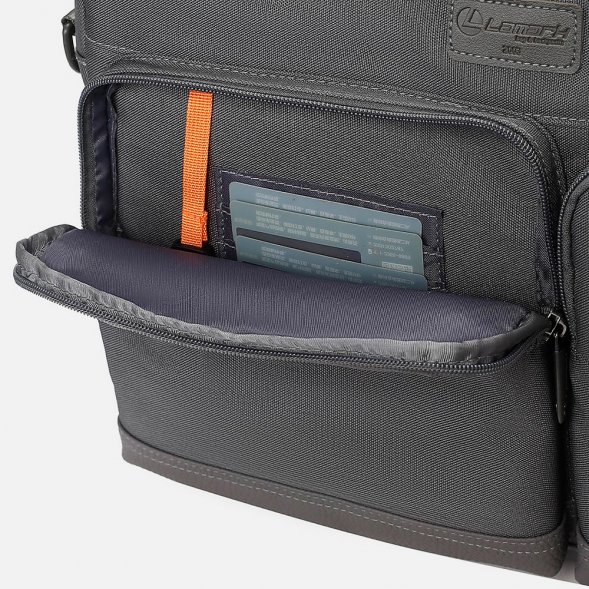 Сумка для ноутбука L255, темно-серая 