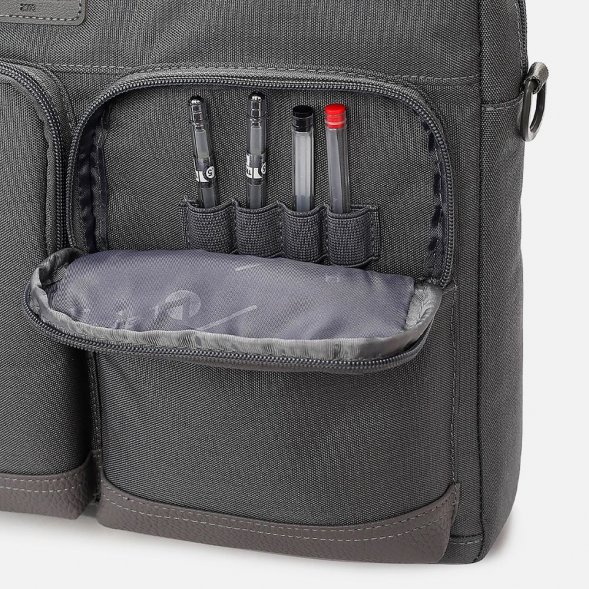 Сумка для ноутбука L255, темно-серая 