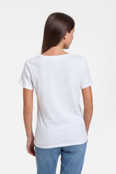 Футболка женская «Любовь зла», белая 