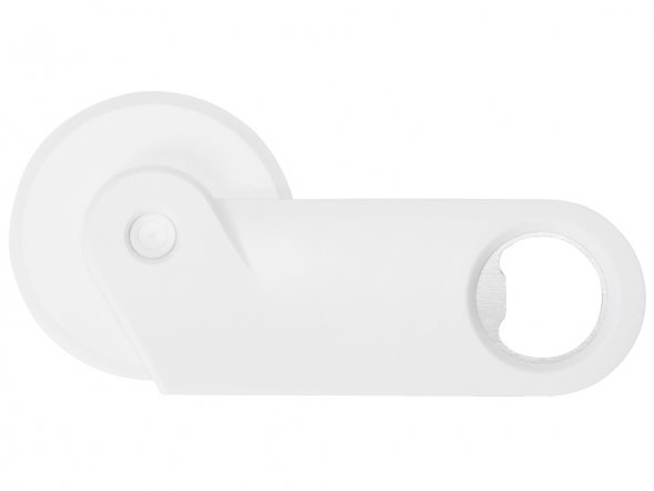 Нож для пиццы с открывашкой бутылок, белый 