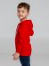 Толстовка с капюшоном детская Kirenga Kids, красная 