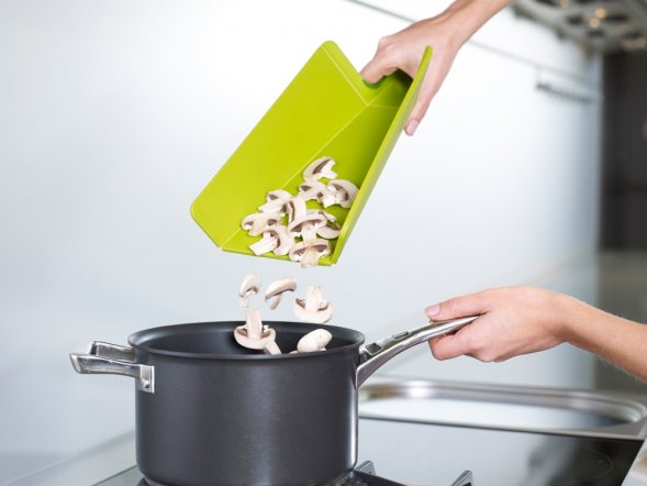 Доска разделочная Chop2Pot™ Plus средняя, зеленый 