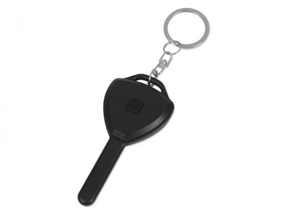 Брелок-фонарик COB Switch, черный 