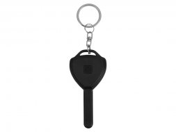 Брелок-фонарик COB Switch, черный