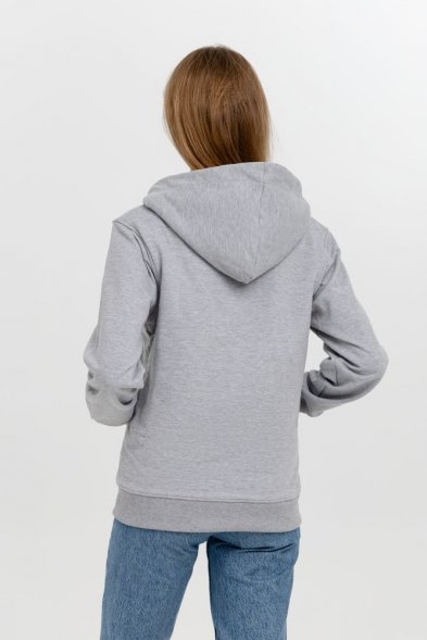 Толстовка на молнии Kulonga Sherpa, серый меланж 