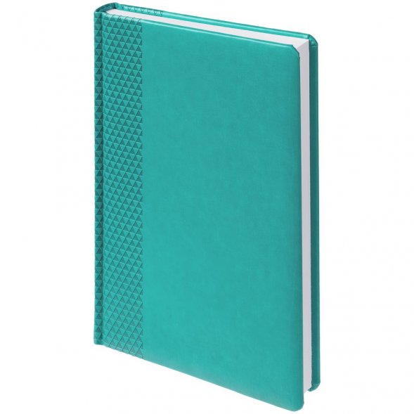 Ежедневник Prizma, недатированный, бирюзовый 