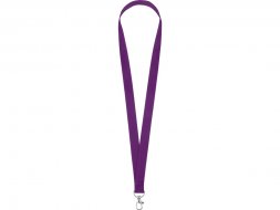 Ланьярд с карабином, фиолетовый