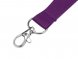 Ланьярд с карабином, фиолетовый 