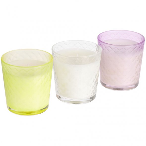 Свеча ароматическая Ristoro, прозрачная, древесина и пряности 